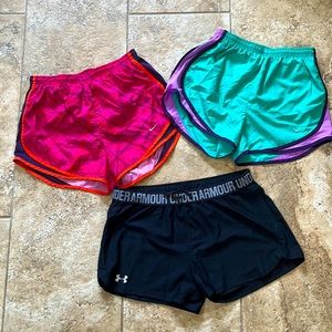 3 pairs Running Shorts | Size Small